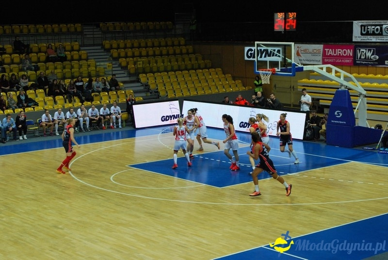 Basket Gdynia - Olimpia Grodno 09.01.16 (II)