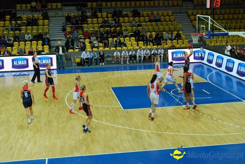 Basket Gdynia - Olimpia Grodno 09.01.16 (II)