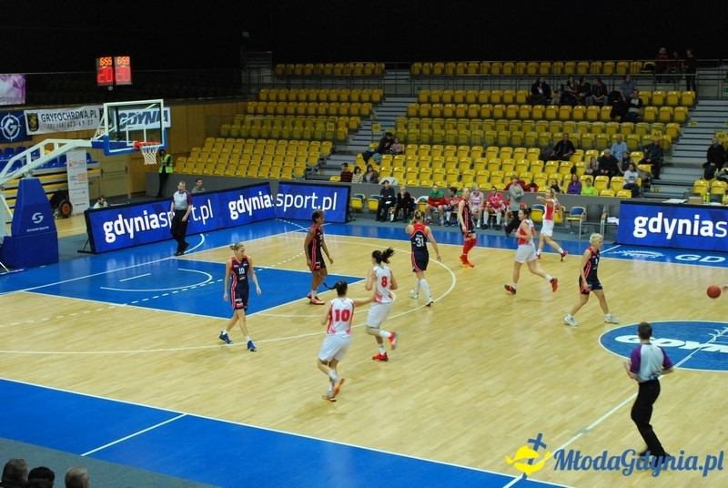 Basket Gdynia - Olimpia Grodno 09.01.16 (II)