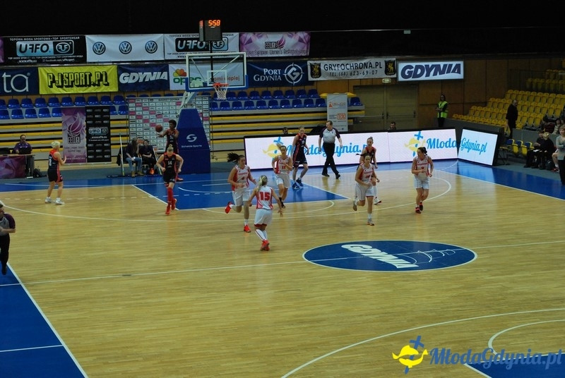 Basket Gdynia - Olimpia Grodno 09.01.16 (II)