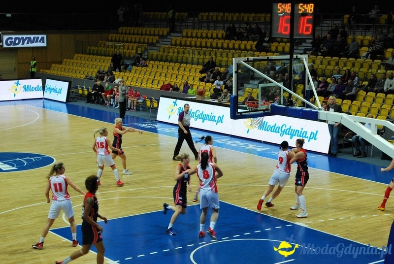 Basket Gdynia - Olimpia Grodno 09.01.16 (II)