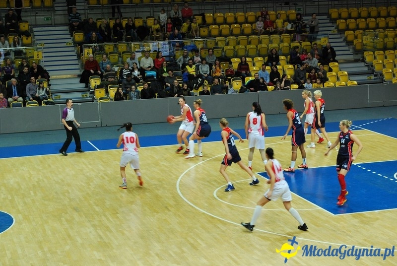 Basket Gdynia - Olimpia Grodno 09.01.16 (II)
