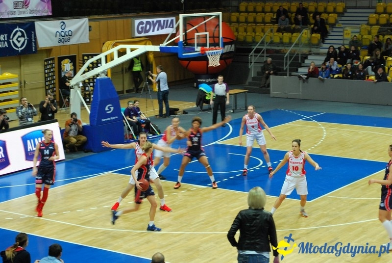 Basket Gdynia - Olimpia Grodno 09.01.16 (II)