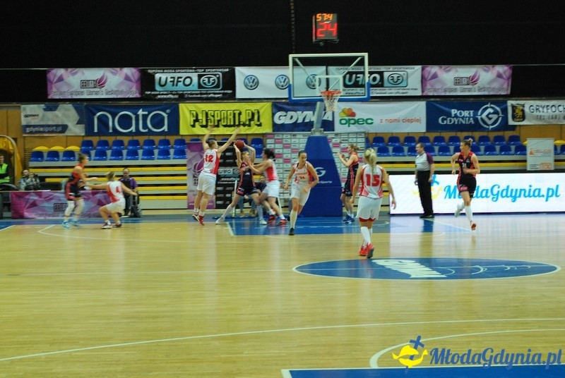 Basket Gdynia - Olimpia Grodno 09.01.16 (II)