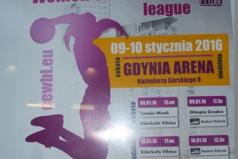 Basket Gdynia - Olimpia Grodno 09.01.16 (II)