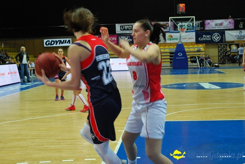 Basket Gdynia - Olimpia Grodno 09.01.16 (II)