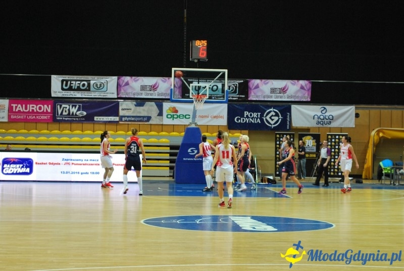 Basket Gdynia - Olimpia Grodno 09.01.16 (II)