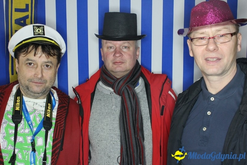 Vistal Gdynia - selfi na meczu