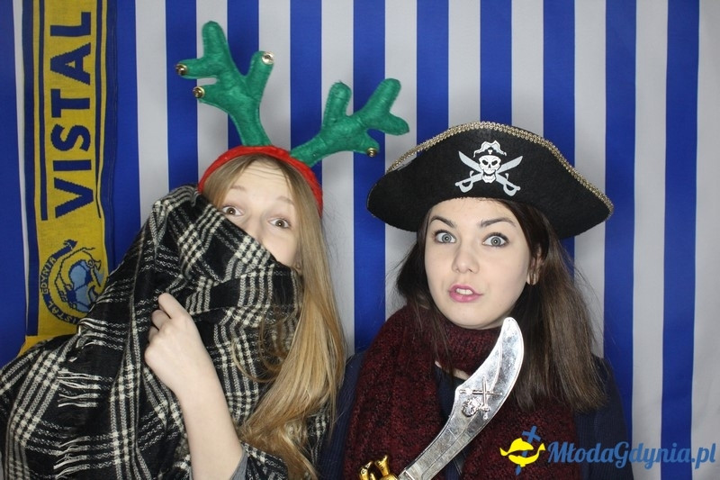 Vistal Gdynia - selfi na meczu