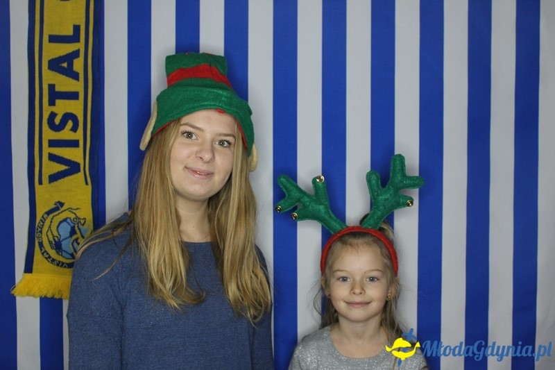 Vistal Gdynia - selfi na meczu