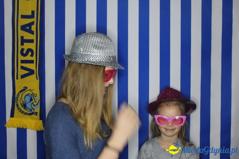 Vistal Gdynia - selfi na meczu
