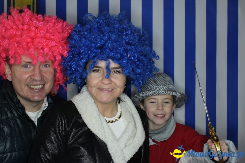 Vistal Gdynia - selfi na meczu