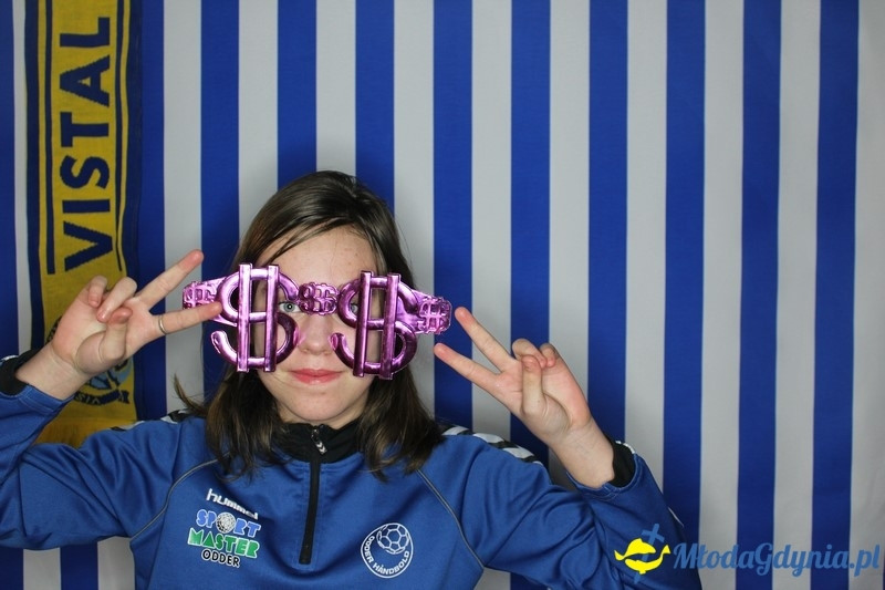 Vistal Gdynia - selfi na meczu