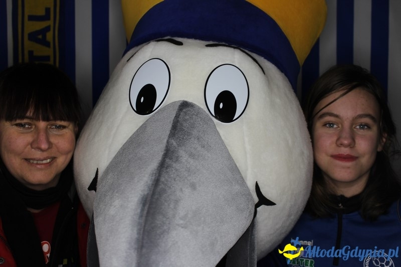 Vistal Gdynia - selfi na meczu