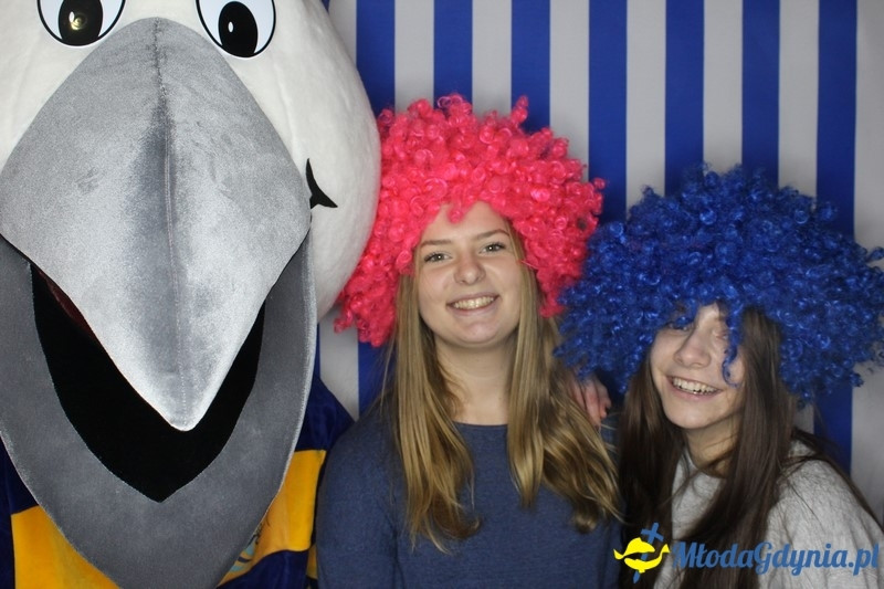 Vistal Gdynia - selfi na meczu