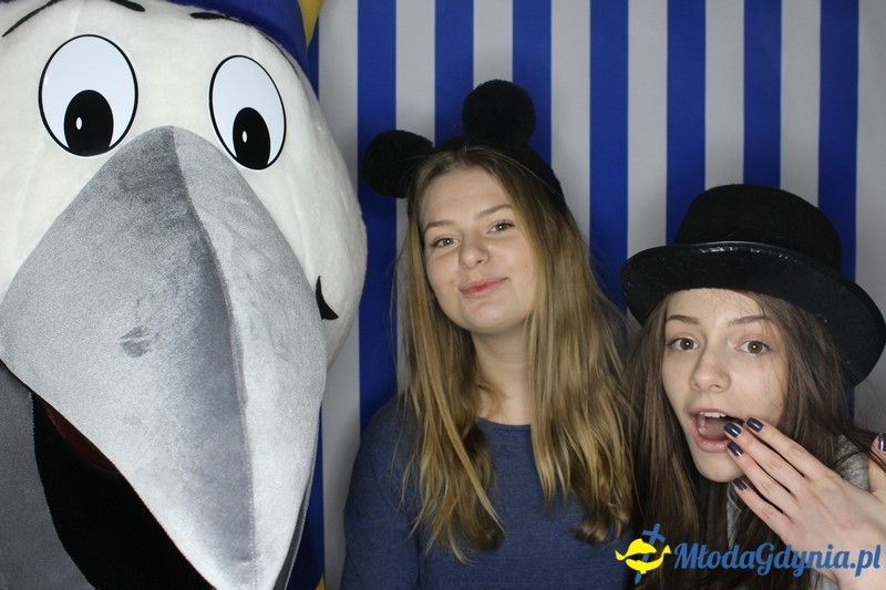 Vistal Gdynia - selfi na meczu