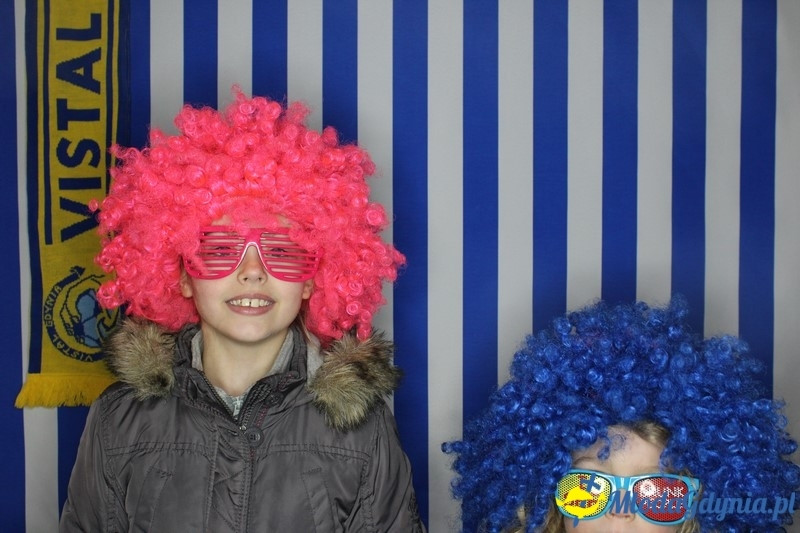 Vistal Gdynia - selfi na meczu