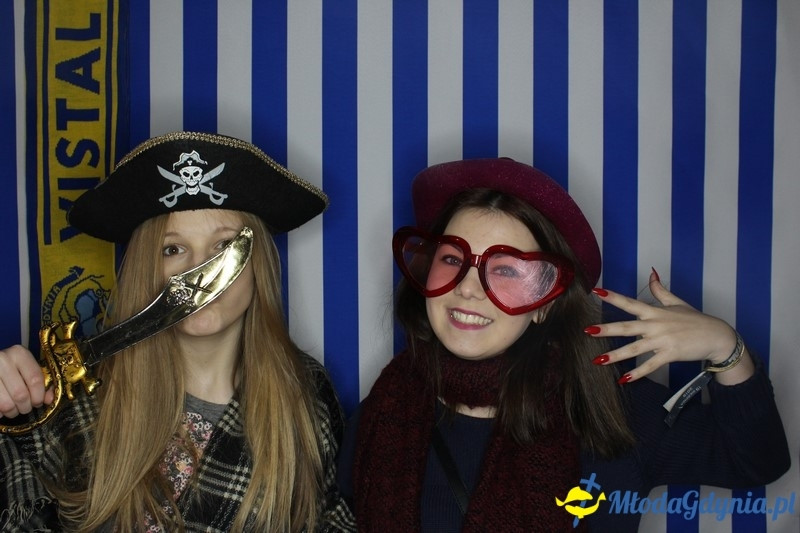 Vistal Gdynia - selfi na meczu