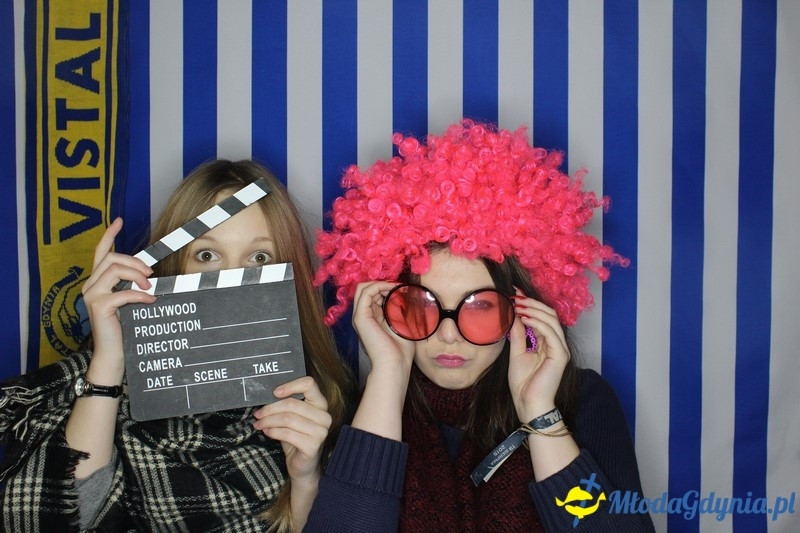 Vistal Gdynia - selfi na meczu