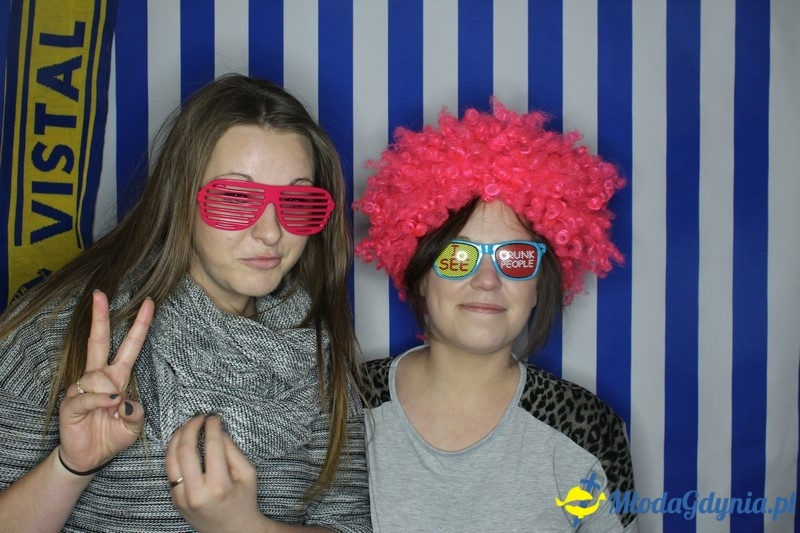 Vistal Gdynia - selfi na meczu