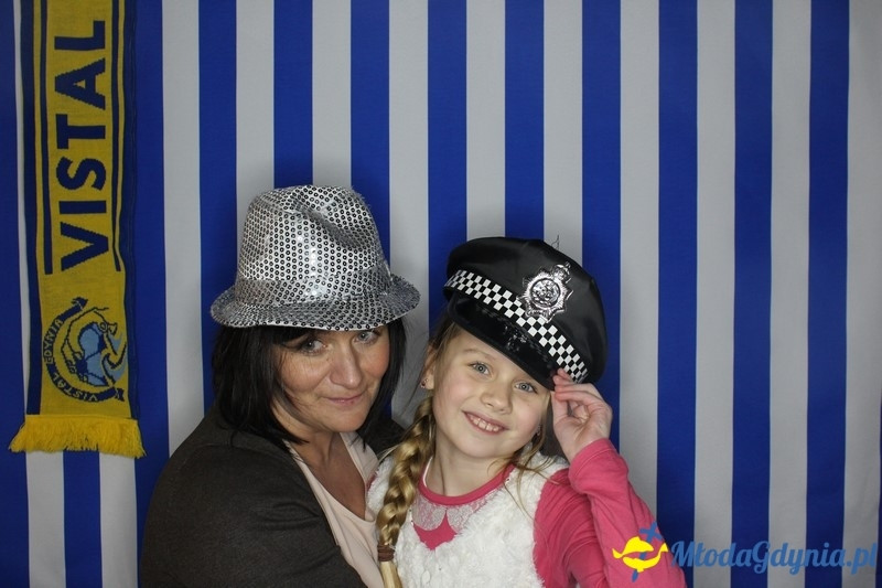 Vistal Gdynia - selfi na meczu