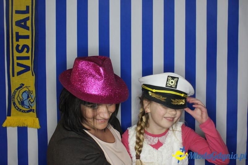 Vistal Gdynia - selfi na meczu