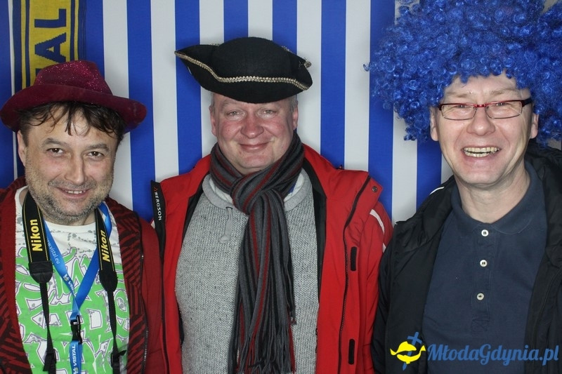 Vistal Gdynia - selfi na meczu