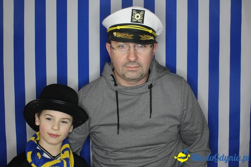 Vistal Gdynia - selfi na meczu