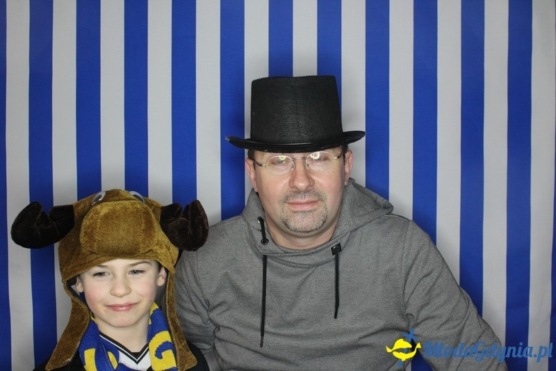 Vistal Gdynia - selfi na meczu