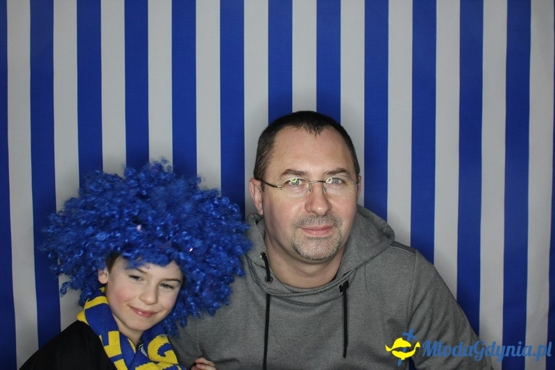 Vistal Gdynia - selfi na meczu