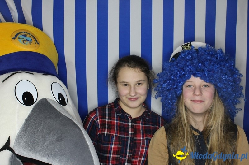 Vistal Gdynia - selfi na meczu