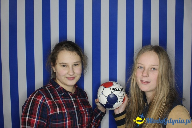 Vistal Gdynia - selfi na meczu