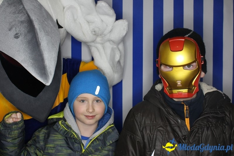 Vistal Gdynia - selfi na meczu