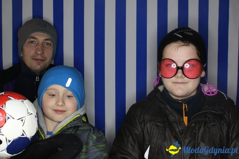 Vistal Gdynia - selfi na meczu