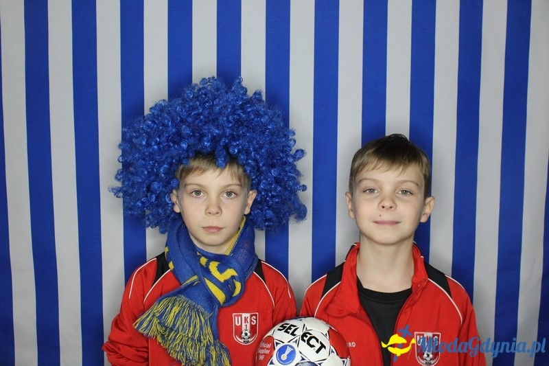 Vistal Gdynia - selfi na meczu