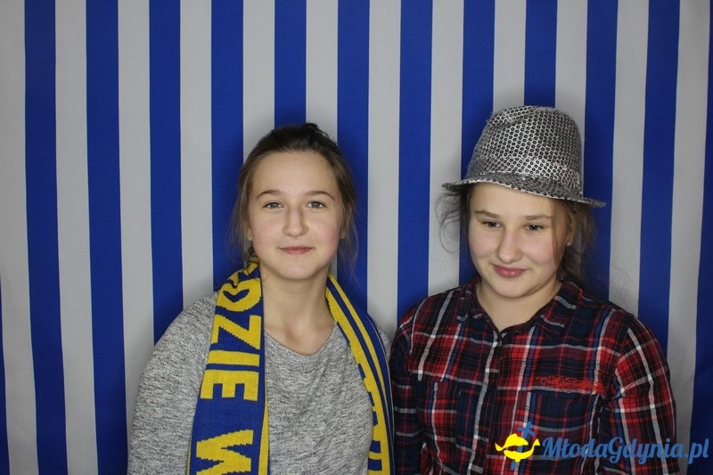 Vistal Gdynia - selfi na meczu