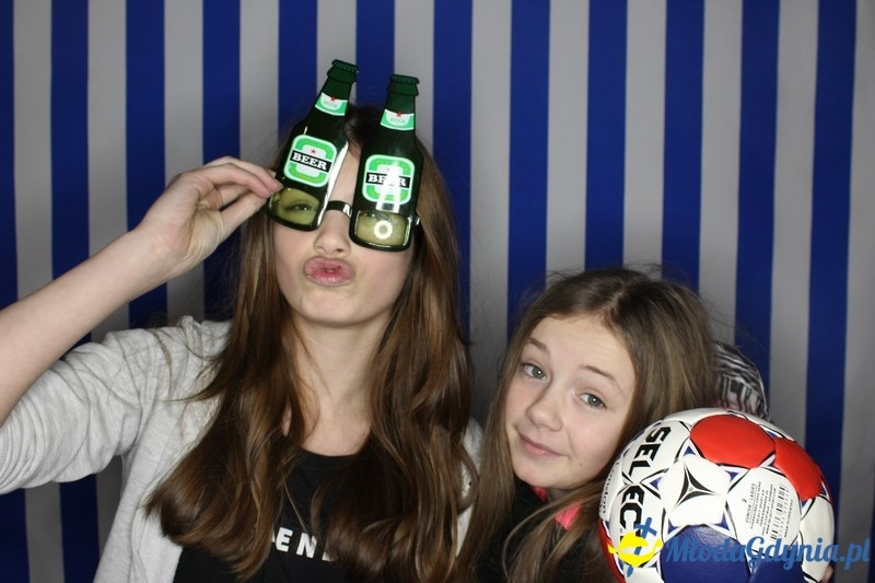 Vistal Gdynia - selfi na meczu