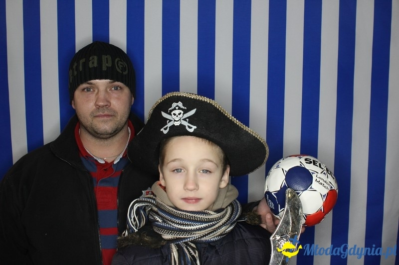 Vistal Gdynia - selfi na meczu