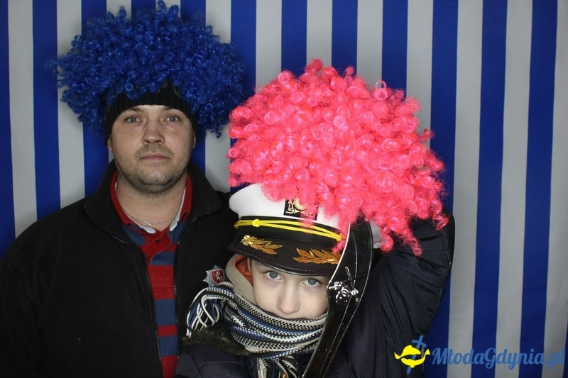 Vistal Gdynia - selfi na meczu