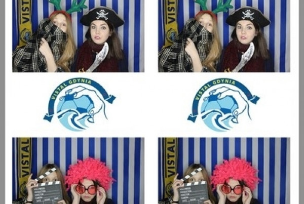 Vistal Gdynia - selfi na meczu