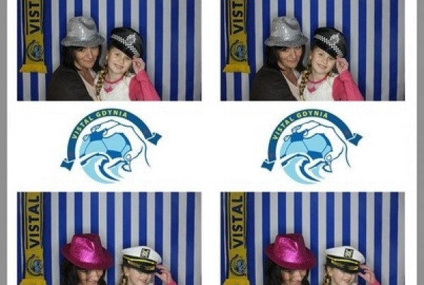 Vistal Gdynia - selfi na meczu