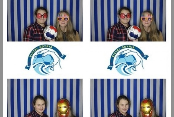 Vistal Gdynia - selfi na meczu