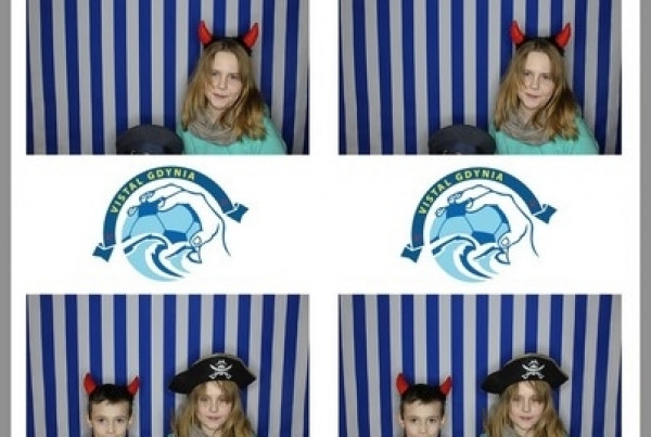 Vistal Gdynia - selfi na meczu