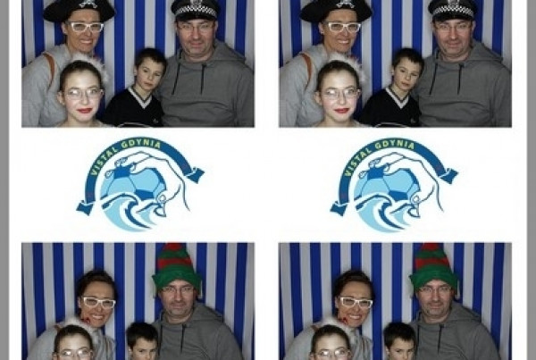 Vistal Gdynia - selfi na meczu