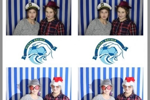 Vistal Gdynia - selfi na meczu