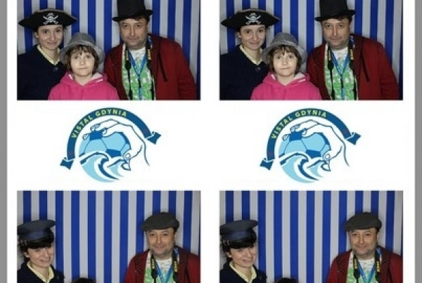 Vistal Gdynia - selfi na meczu