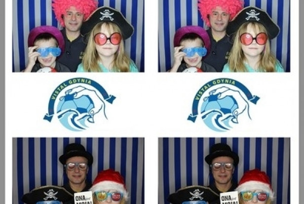 Vistal Gdynia - selfi na meczu