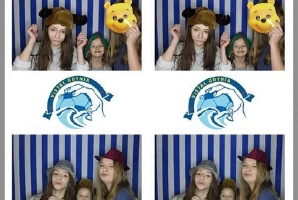 Vistal Gdynia - selfi na meczu