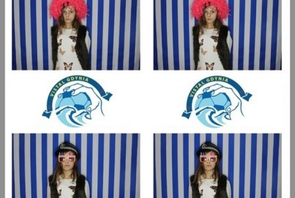 Vistal Gdynia - selfi na meczu