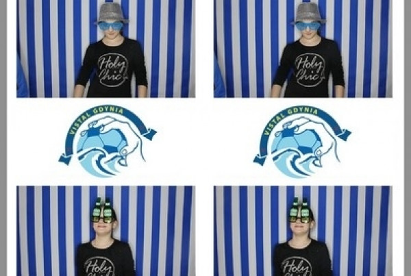 Vistal Gdynia - selfi na meczu